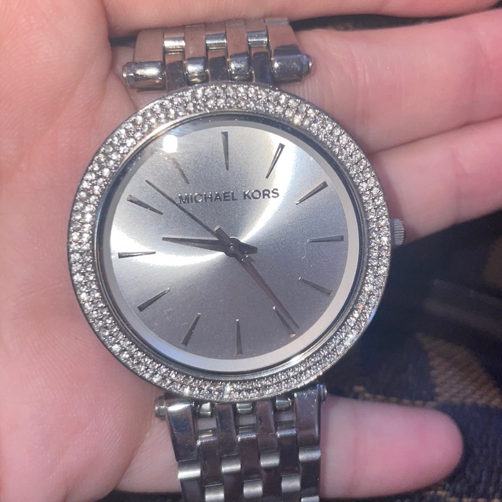 brand new michael kors diamond watch open to offers